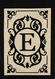 Monogram Cambridge "E" Garden Flag