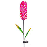 Hydrangea Solar Garden Stake
