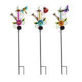 Chasing Light Watering Can Solar Garden Stake
