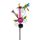 Chasing Light Watering Can Solar Garden Stake
