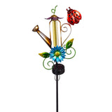 Chasing Light Watering Can Solar Garden Stake