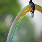 Glass Hummingbird Habitats Chime Ornament