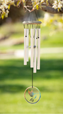 Glass Hummingbird Habitats Chime