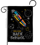 Welcome Back to School Garden Flag