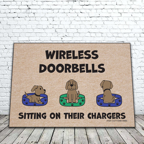 WIRELESS DOORBELLS DOOR MAT