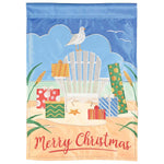 Merry Christmas Adirondack Garden Flag