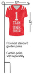 Football Jersey Garden Flag