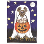 Trick or Treat Dog Garden Flag