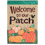 Welcome to Our Patch Garden Flag