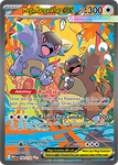 Pokémon Mega Evolution Booster - 10 card pack featuring Mega Kangaskhan ex with abilities and stats.