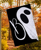 BOO Ghost Moire House Flag