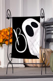 BOO Ghost Moire Garden Flag