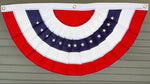 Medium Patriotic Bunting