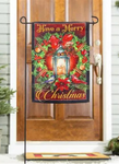 Have a Merry Christmas Lantern Garden Flag