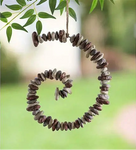 Hanging Spiral Rock Wreath