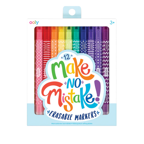 MAKE NO MISTAKES ERASABLE MARKER