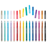 RAINBOW SPARKLE GLITTER MARKERS