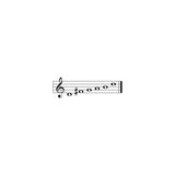 Bronze Pachelbel Canon Chime Scale