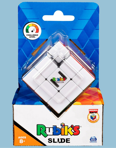 Rubik's Slide puzzle in packaging with Rubik's logo on a white background