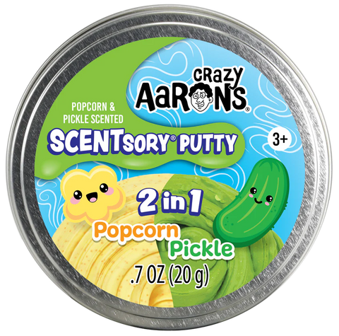 CRAZY AARON'S SCENTSORY PUTTY POPCORN/PICKLE