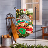 Cookie Thief Suede Garden Flag