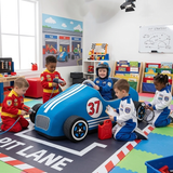 Role Play Speedster 37  - Blue Sit in Toy Car