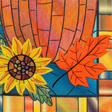 Fall Pumpkin Everlasting Applique Garden Flag
