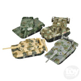 Diecast 4" Military Tanks