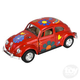 Diecast 5" Hippie VW Beetle Cars