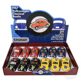 Diecast 5" Hippie VW Beetle Cars