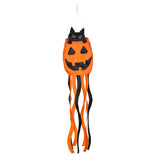 Jack O' Lantern Cat 40" Windsock