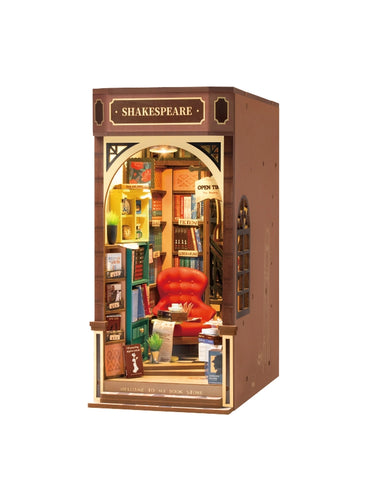 DIY Miniature Bookend: Bookstore