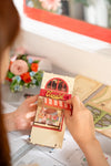 DIY Miniature House Kit: Floral Corner