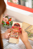 DIY Miniature House Kit: Floral Corner