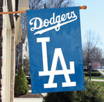 LA Dodger Applique House Flag