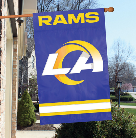 Los Angeles Rams NFL House Flag