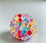 Rainbow Ice‑Cube Crunchy Squishy