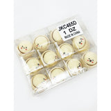 Light Up Cute Dumpling Clicker Keychain
