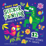 Activity Book - First Fun Sticker Painting: Animals & Friends