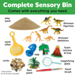 SENSORY BIN DINOSAUR DIG