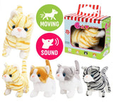Fuzzy Soft Walking Cats & Dogs