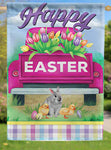 Vintage Easter Durasoft Garden Flag