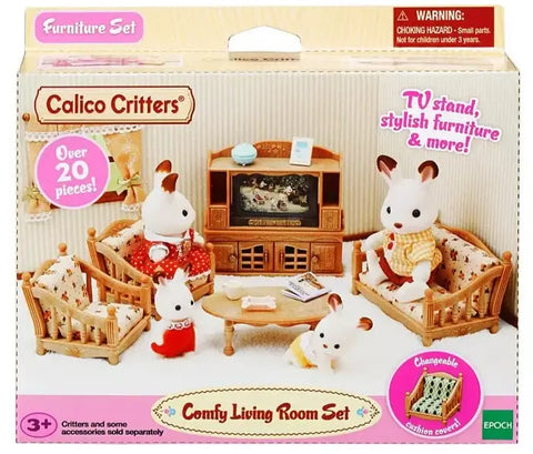 Calico Critters Comfy Living Room Set