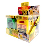 2" 3D Standing Mood Caution Sign