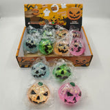Glitter Halloween Pumpkin Squishy
