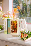 DIY Miniature House Kit: Floral Corner