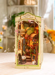 DIY Miniature House Kit: Floral Corner