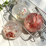 Christmas Glitter Apple Squishy