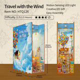 Book Nook Travel with the Wind