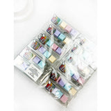 Light Up Pastel Keyboard Fidget Keychain